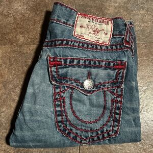 Ricky Red True Religion Jeans